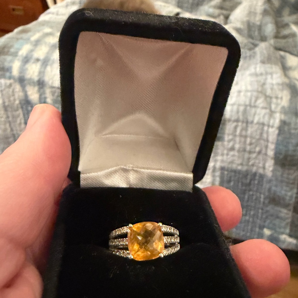 Citrine Ring